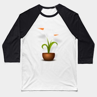 Cocktail Lily Calla Baseball T-Shirt